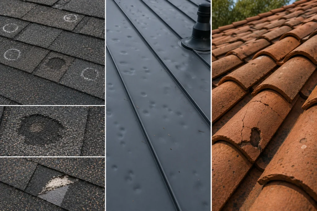 Hail Damage Roof Insurance Claim 2