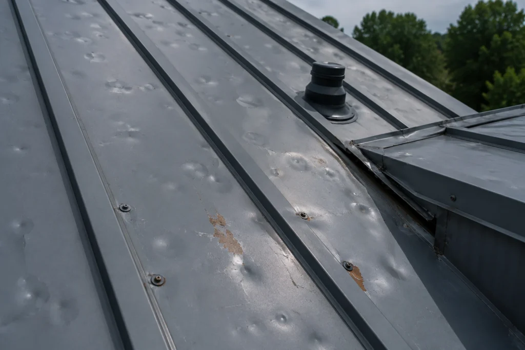 Hail Damage Roof Insurance Claim 4