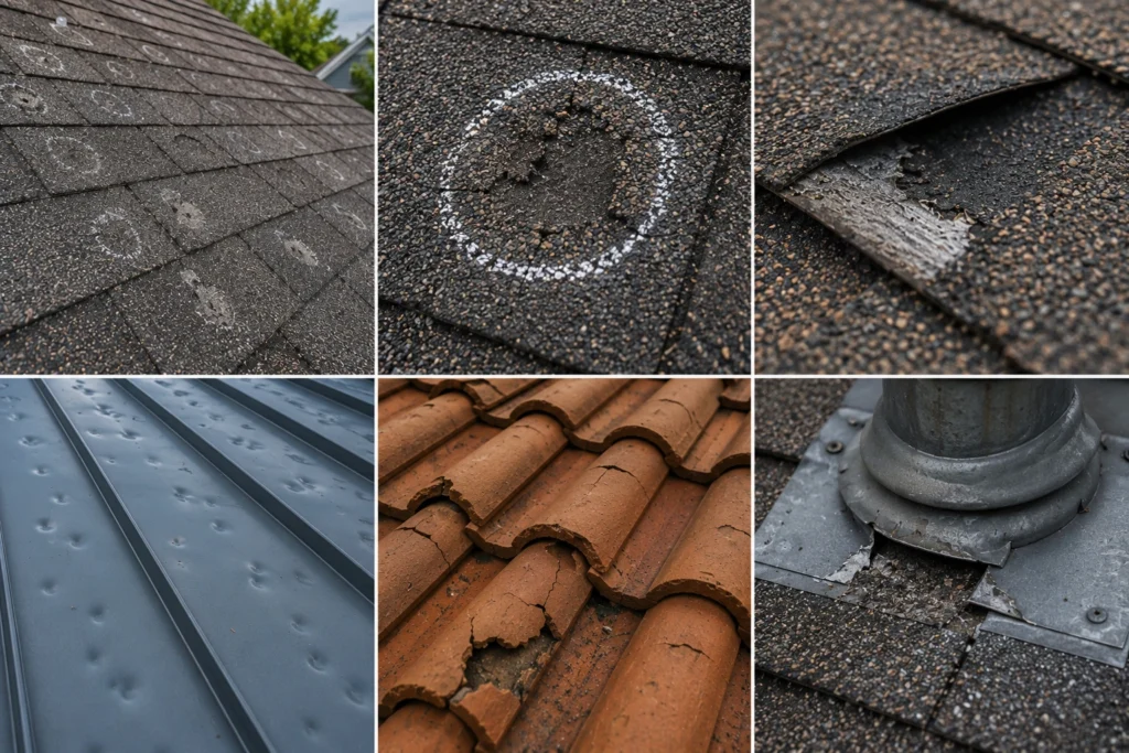 Hail Damage Roof Insurance Claim 9