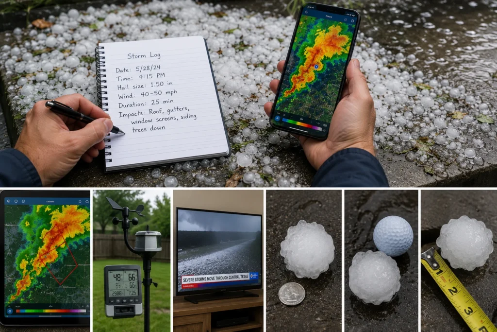 How to Document Hail Damage for an Insurance Claim 7